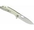 Нож Honey Badger Flipper D2 L с белой рукоятью HB1042 3