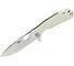 Нож Honey Badger Flipper D2 L с белой рукоятью HB1042 4
