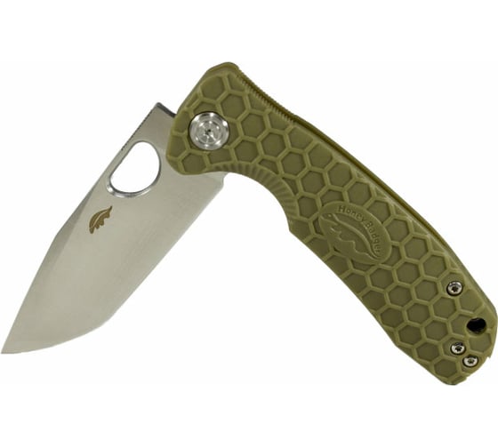 Нож Honey Badger Tanto D2 L с зелёной рукоятью HB1402