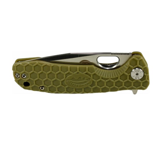 Нож Honey Badger Tanto D2 L с зелёной рукоятью HB1402