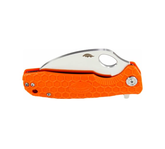 Нож Honey Badger Сlaw D2 L с оранжевой рукоятью HB1100