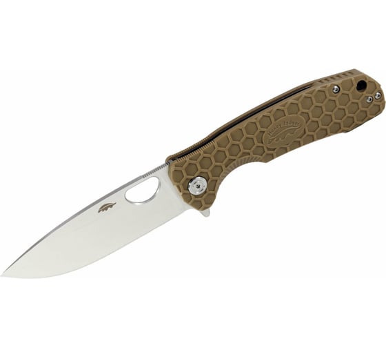 Нож Honey Badger Flipper D2 L с песочной рукоятью HB1010