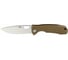 Нож Honey Badger Flipper D2 L с песочной рукоятью HB1010 1