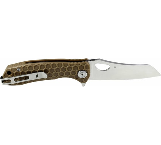 Нож Honey Badger Wharncleaver D2 L с песочной рукоятью HB1114