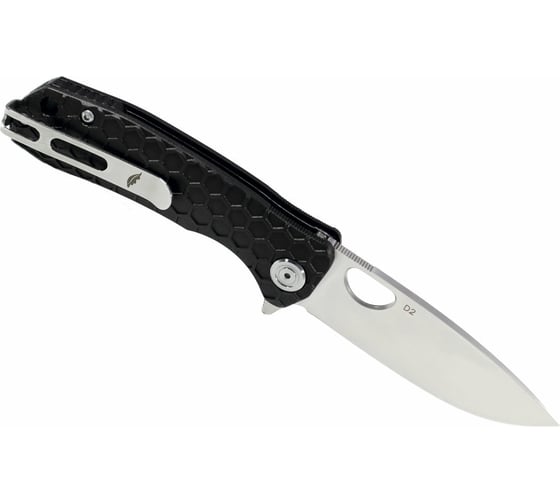 Нож Honey Badger Flipper D2 S с черной рукоятью HB1026