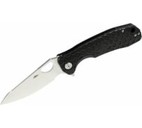 Нож Honey Badger Leaf D2 L с черной рукоятью HB1380