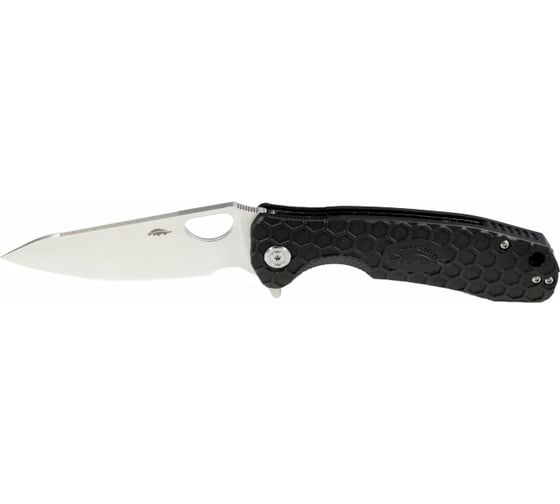 Нож Honey Badger Leaf D2 L с черной рукоятью HB1380
