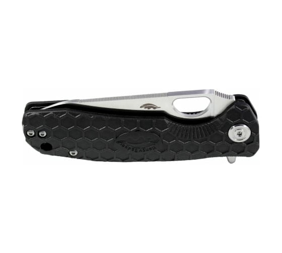 Нож Honey Badger Leaf D2 L с черной рукоятью HB1380