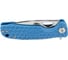 Нож Honey Badger Flipper S с голубой рукоятью HB1024 7