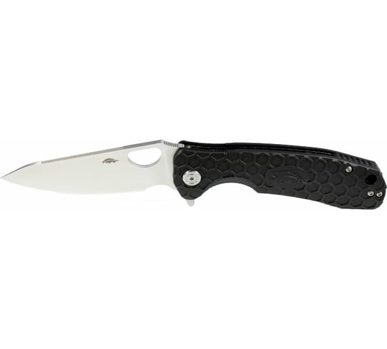 Нож Honey Badger Leaf D2 M с черной рукоятью HB1386