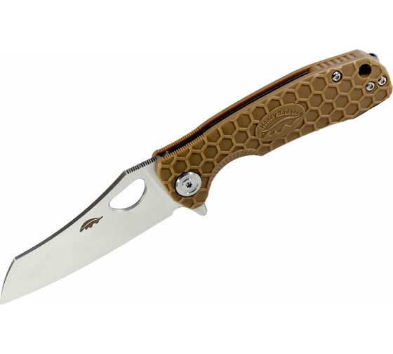 Нож Honey Badger Wharncleaver D2 M с песочной рукоятью HB1162