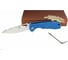 Нож Honey Badger Leaf D2 L с голубой рукоятью HB1383 5