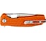 Нож Honey Badger Flipper D2 M с оранжевой рукоятью HB1060 1