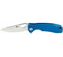 Нож Honey Badger Leaf L с голубой рукоятью HB1291