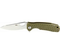 Нож Honey Badger Leaf D2 M с зелёной рукоятью HB1388
