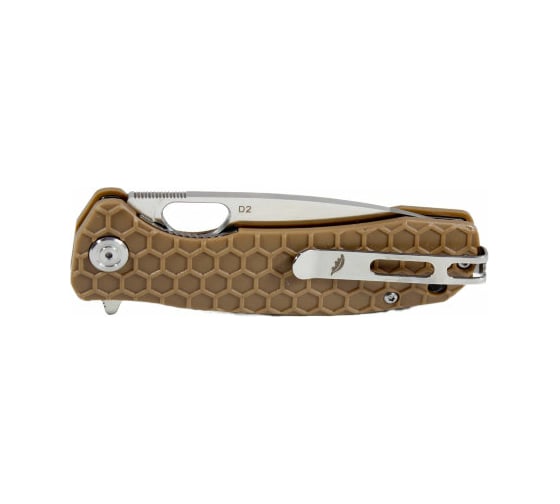 Нож Honey Badger Flipper D2 S с песочной рукоятью HB1027