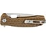 Нож Honey Badger Flipper D2 S с песочной рукоятью HB1027 4