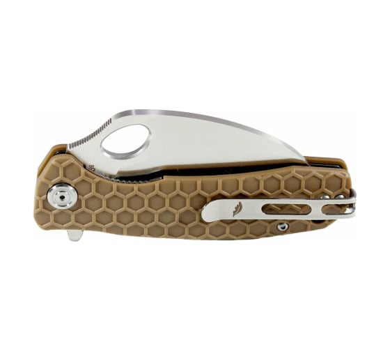 Нож Honey Badger Сlaw D2 L с песочной рукоятью HB1096