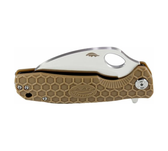 Нож Honey Badger Сlaw D2 L с песочной рукоятью HB1096