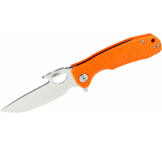 Нож Honey Badger Opener L с оранжевой рукоятью HB1056