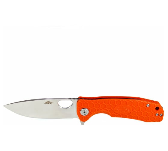Нож Honey Badger Flipper D2 S с оранжевой рукоятью HB1037 1