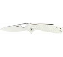 Нож Honey Badger Leaf D2 L с белой рукоятью HB1384
