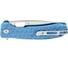 Нож Honey Badger Flipper D2 L с голубой рукоятью HB1020 4