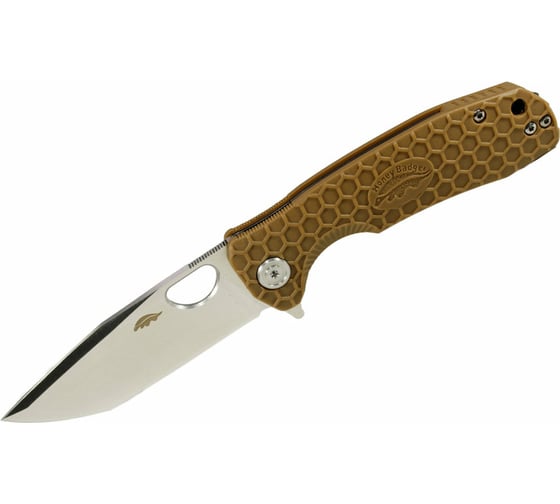 Нож Honey Badger Tanto D2 M с песочной рукоятью HB1407 1