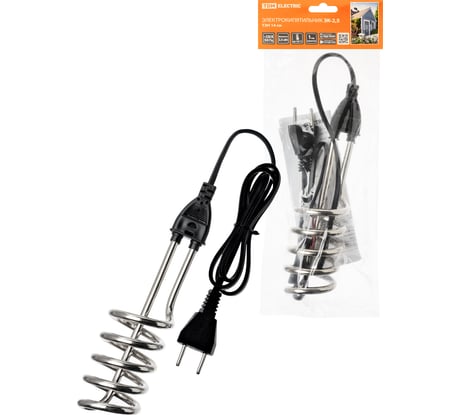 Электрокипятильник TDM эк-2.5/ 230 в, 2.5 квт, тэн 14 см SQ2505-0006