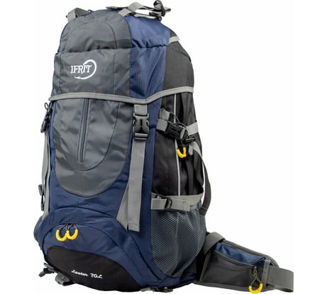 Туристический рюкзак Ifrit Looter полиэстер, синий, 70 л Р-999-70 4630086587483