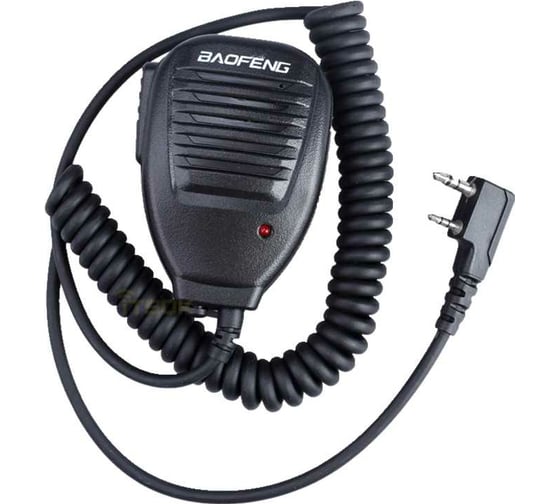 Микрофон Baofeng для радиостанций UV-5R, BF-888S, BF-F8, UV-62, UV-82, UV-6, B-580T 00019358
