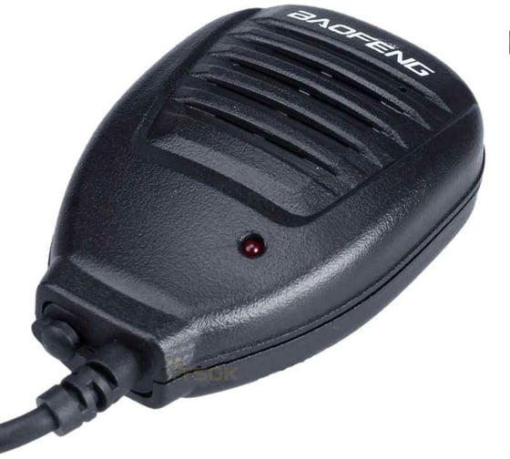 Микрофон Baofeng для радиостанций UV-5R, BF-888S, BF-F8, UV-62, UV-82, UV-6, B-580T 00019358