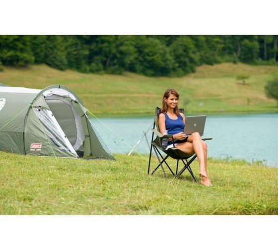 Складное кресло COLEMAN Standard Quad Chair Green 205475