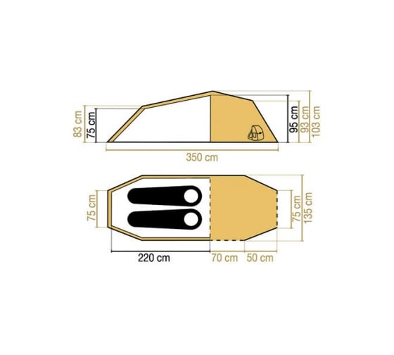 Палатка 2-местная COLEMAN Pictor X2 205105
