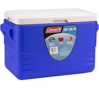 Изотермический контейнер COLEMAN 28QT COOLER MOLDED HANDLES BLUE 6277-718G