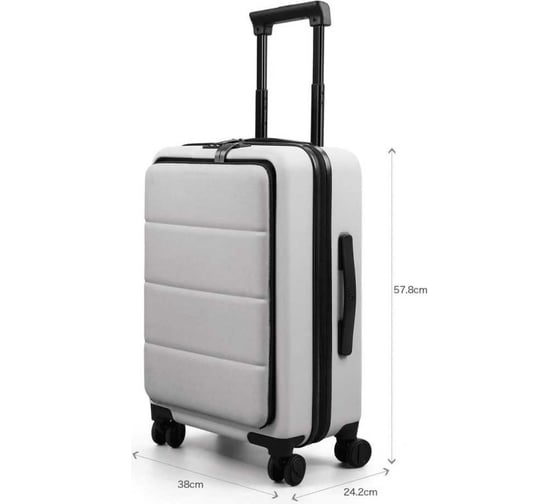 Чемодан NinetyGo Light Business Luggage 20" коричневый 100604S