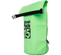 Гермомешок ZDK Nonstopika Ocean 15 л, зеленый ocean03