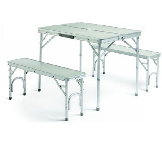 Складной стол + две лавки Мебек HXPT-8829-A 1