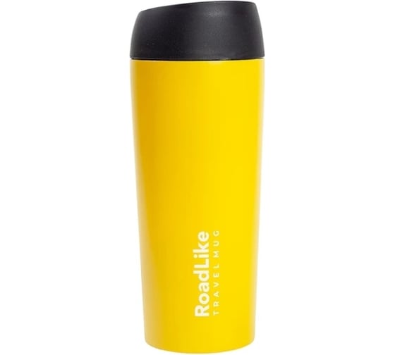 Термокружка RoadLike Travel Mug 450 мл, желтый 328627