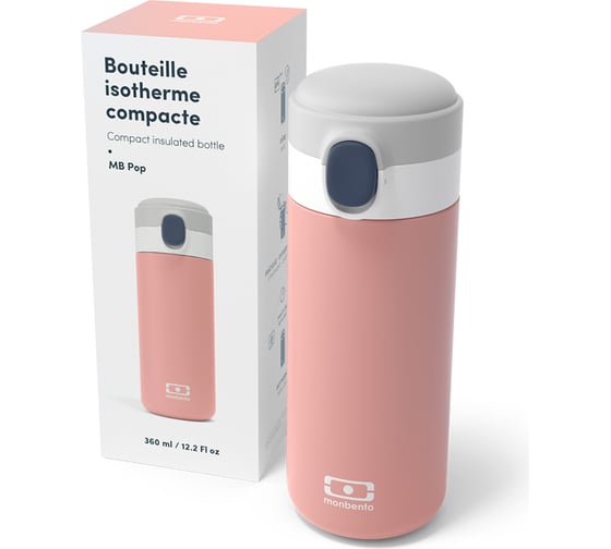 Термос Monbento MB Pop, 360 мл, pink flamingo 36220022