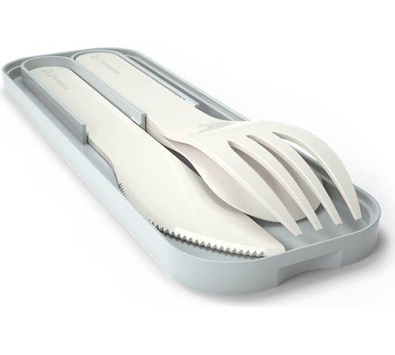 Набор из 3 столовых приборов в футляре Monbento MB Pocket, color natural 24050046