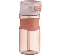 Бутылка для воды Smart Solutions Slow Sip 450 мл, розовая SH-SS-BTL-TRN-PNK-450