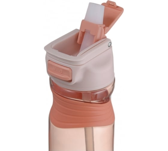 Бутылка для воды Smart Solutions Slow Sip 450 мл, розовая SH-SS-BTL-TRN-PNK-450