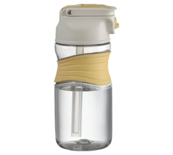 Бутылка для воды Smart Solutions Slow Sip 450 мл, желтая SH-SS-BTL-TRN-YEL-450