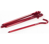 Колышки для палатки Naturehike NH17D027-D алюминиевые, 6 шт., 17 см, красные 6927595723371