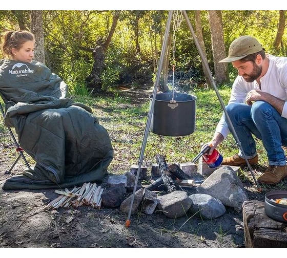 Тренога для пикника Naturehike H026 NH19CJ004 серый 6927595738283