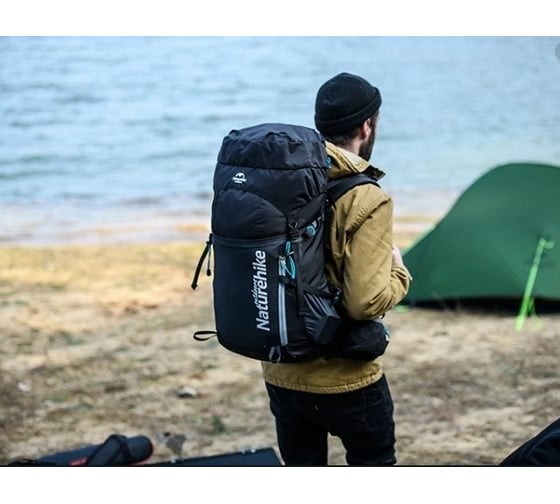 Рюкзак Naturehike NH18Y045-Q 45 л, черный 6927595730669