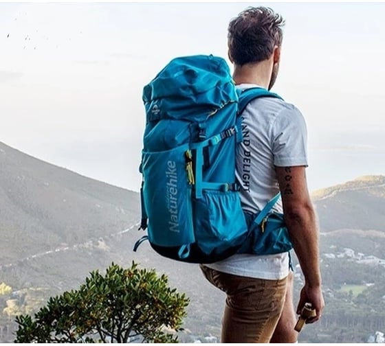 Рюкзак Naturehike NH18Y045-Q 45 л, голубой 6927595730508