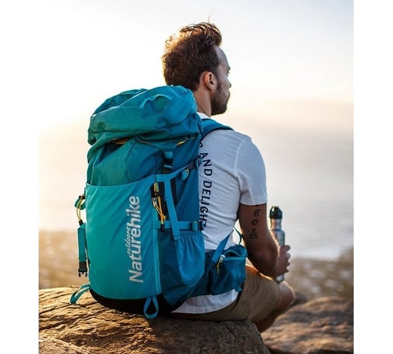 Рюкзак Naturehike NH18Y045-Q 45 л, голубой 6927595730508