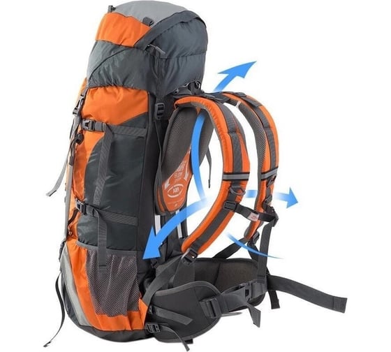 Рюкзак Naturehike NH70B070-B 70L оранжевый 6927595709016